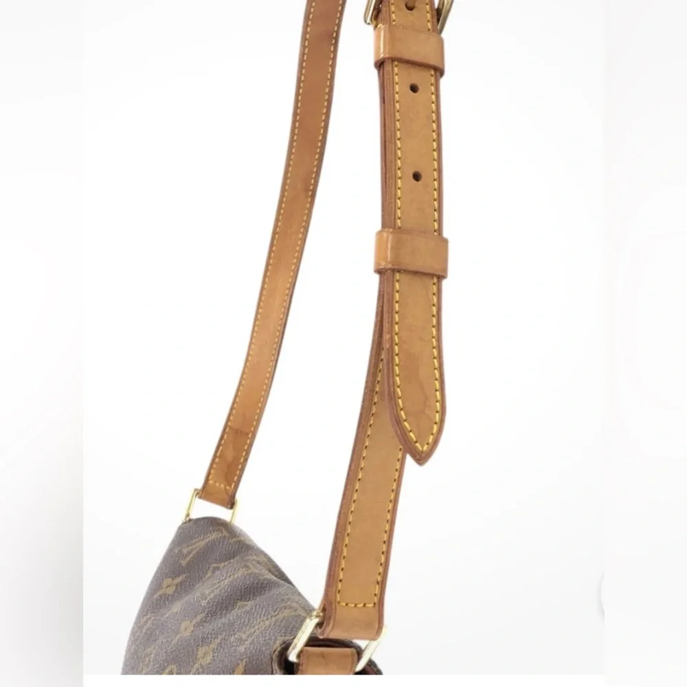 Louis Vuitton Brown vachetta leather replacement strap